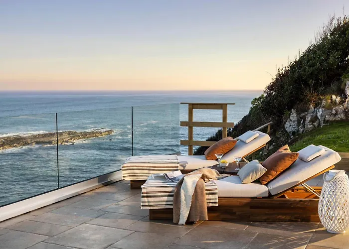 Wishome-casa Sobre Acantilado Con Servicios De Hotel, Con Piscina Climatizada Vila