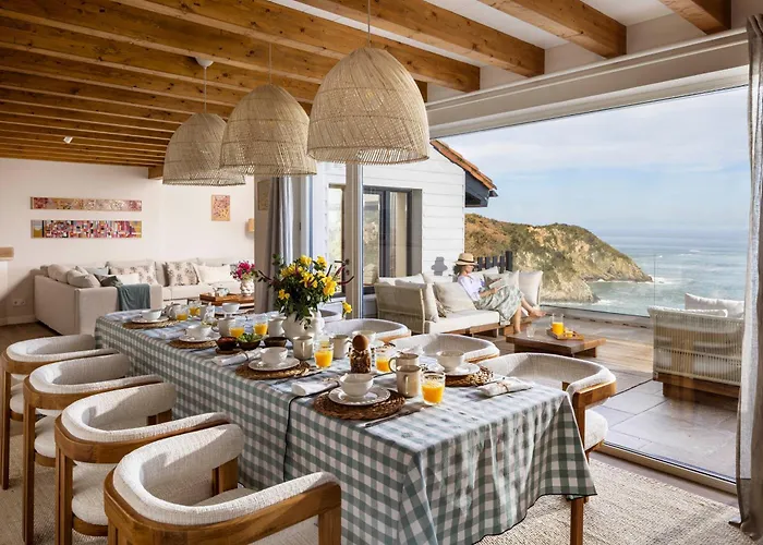 Vila Wishome-casa Sobre Acantilado Con Servicios De Hotel, Con Piscina Climatizada