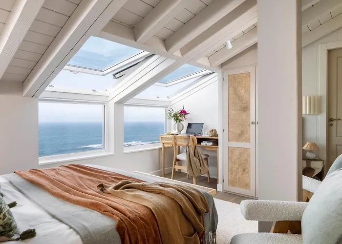 Wishome-casa Sobre Acantilado Con Servicios De Hotel, Con Piscina Climatizada Pechón